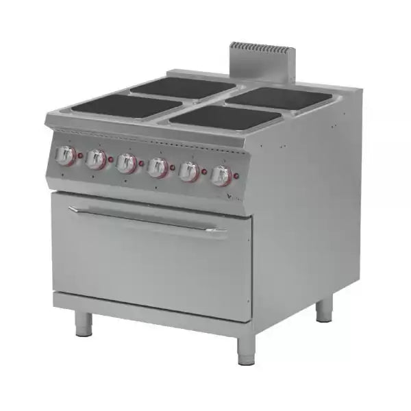 Masina de gatit cu 4 zone de gatit si cuptor, alimentare Electric, putere 21 kw
