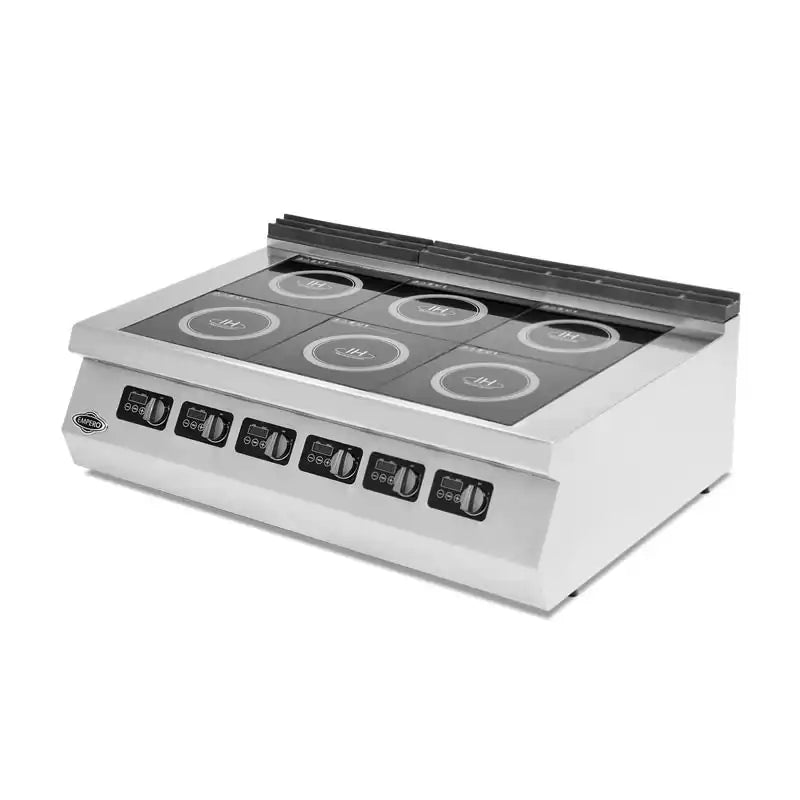 Plita cu inductie 6 zone de gatit, alimentare electrica, putere 21 kw