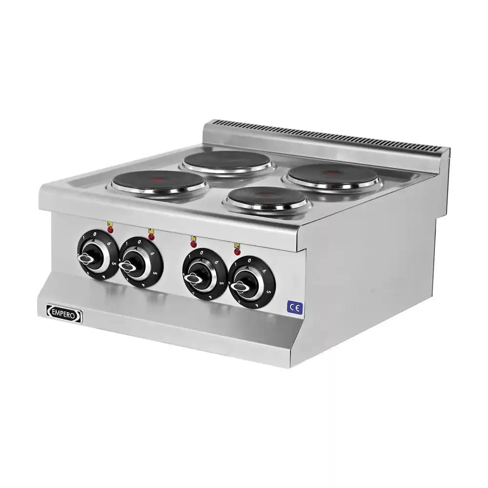 Plita electrica cu 4 zone de gatit circulare, 600x635x285 mm
