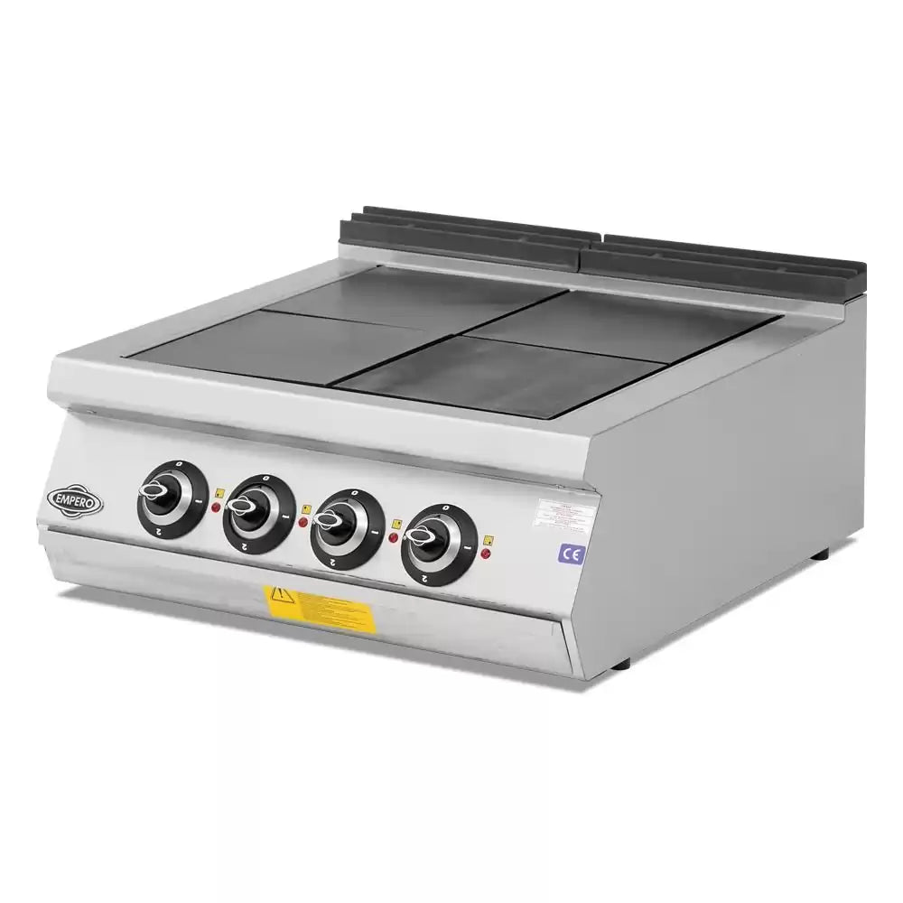 Plita electrica (placă de tip rusesc) cu 4 zone de gatit de banc, alimentare Electric 380 V, putere 16 kw