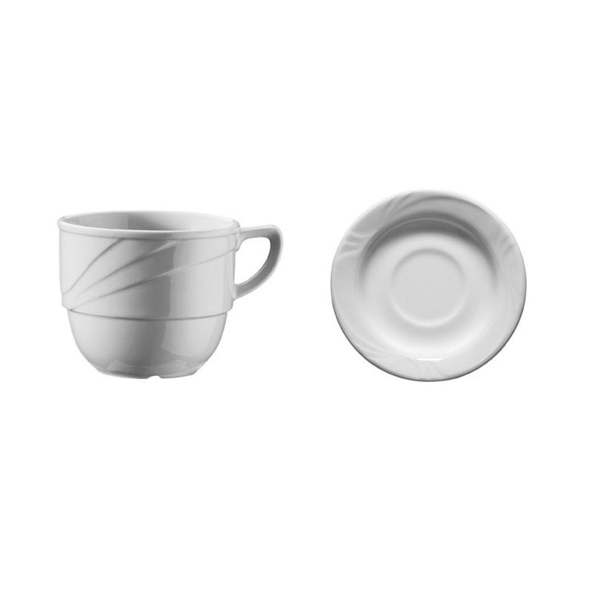 Set de Cești de Espresso din Porțelan – Seria Didim, 100 cc