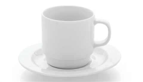 Ceșcuță de Cafea cu Farfurioară din Seria Roma – 110 ml