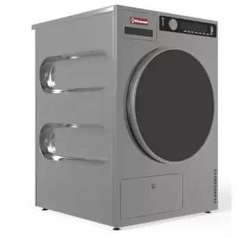 Uscător de rufe 6,5 kg "inox-titan", cu condensator