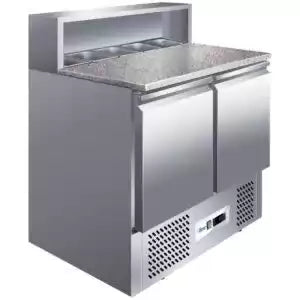 VITRINA INGREDIENTE PENTRU SALATE GN1/1 STATIC 900 x 700 x 1100(h) MM