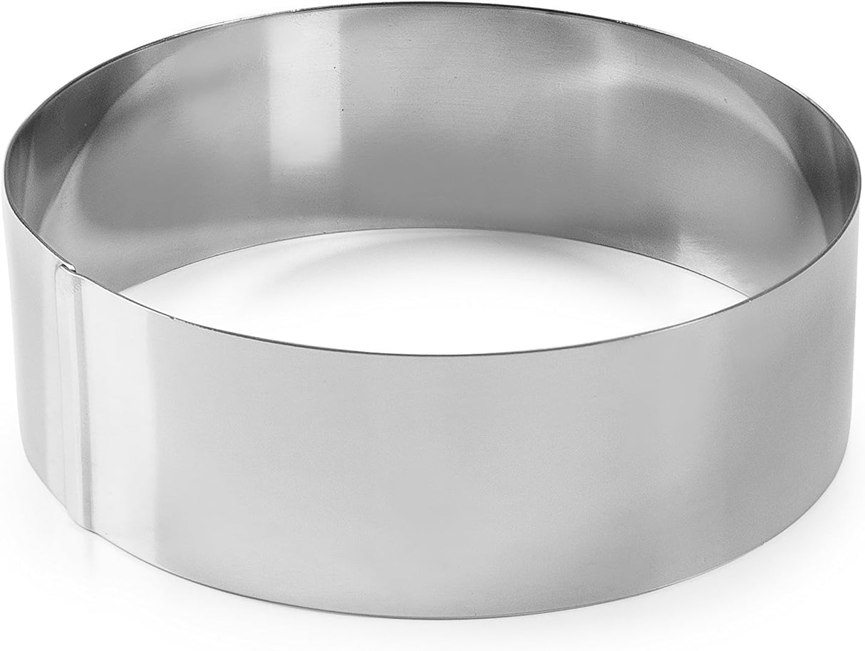 Ring Rond pentru Tort – Oțel Inoxidabil, Diverse Dimensiuni