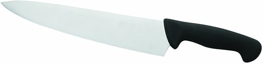 Cuțit Chef Tipărit – 25 cm, Lamă Curbată, Design Elegant