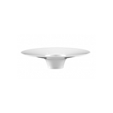 Farfurie Adâncă Ovală – 19 cm, Porțelan Alb, Model Mandarin