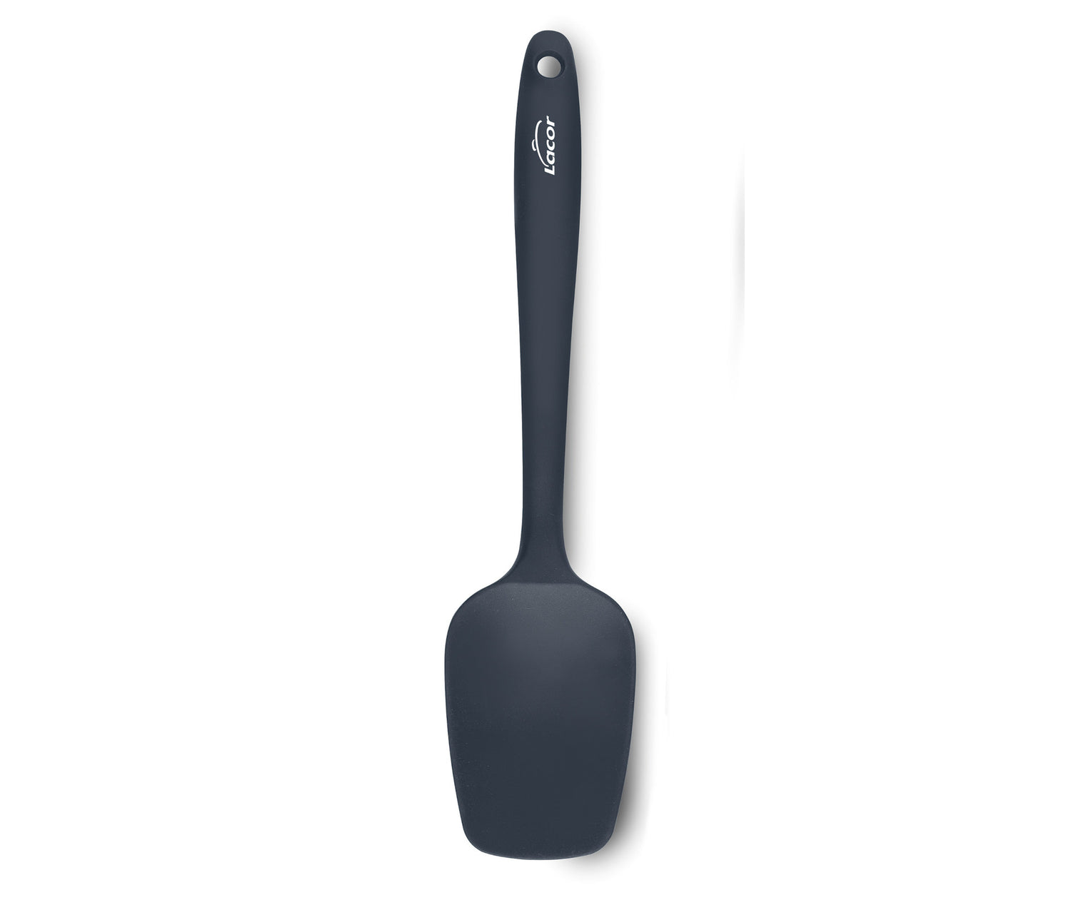 Lingură Dreaptă Gri din Silicon, Lungime 27,5 cm