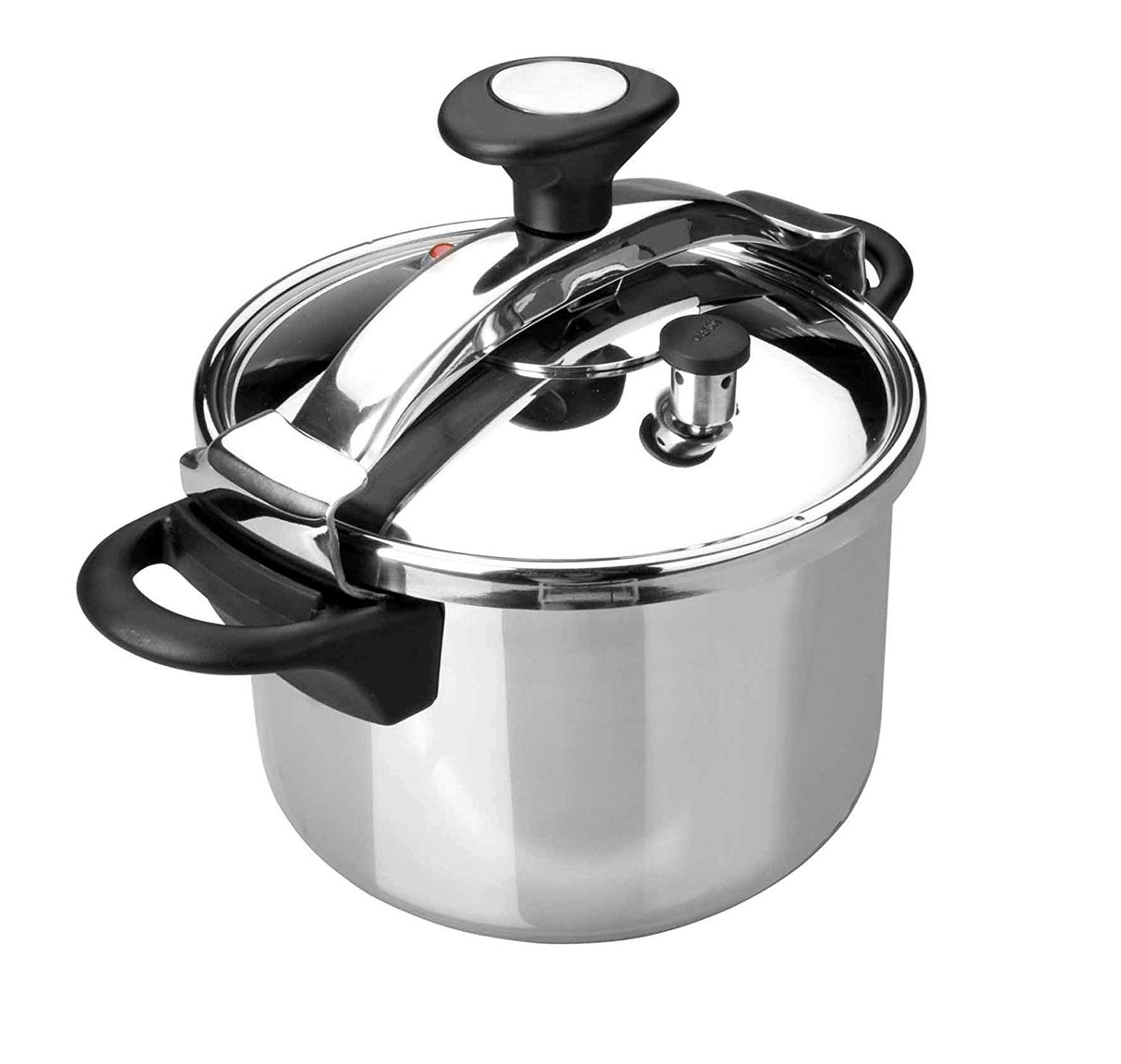 Oală sub Presiune Profesională – 4L, Inox 18/10, Bază Full Induction, Siguranță Sporită