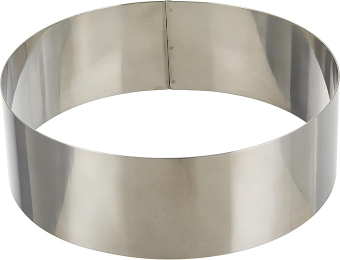 Ring Rond pentru Tort – Oțel Inoxidabil, Diverse Dimensiuni