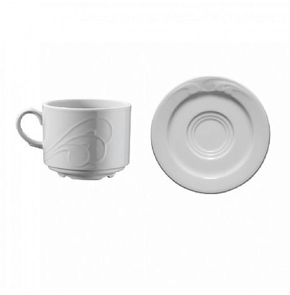 Set de Cești Ceai din Porțelan – Seria Neptune (200 cc / 250 cc)