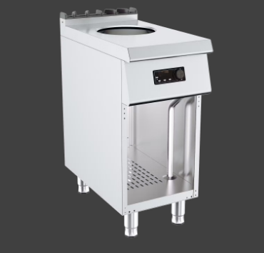 Plita cu 1 arzator Tip Wok  cu dulap incorporat deschis, Alimentare Electric, Putere 5 kw
