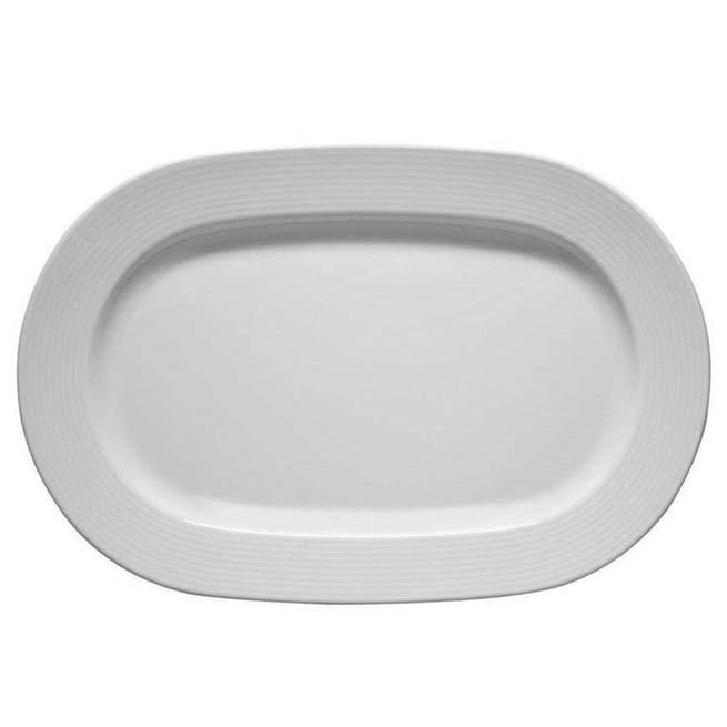 Farfurie Ovală din Porțelan – Seria World
