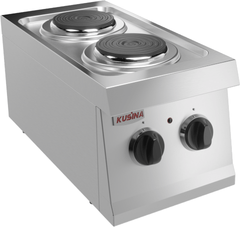 Plită electrică cu 2 zone de gătit Ø 150 mm, 3 kW